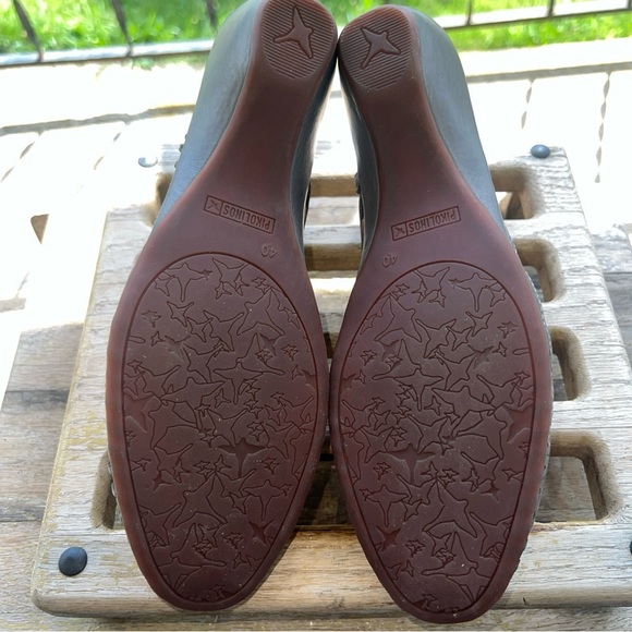 Pikolinos Romana Heels Womens Sz. US 9.5 EU 40 Woven Closed Toe Shoes. EUC - Picture 9 of 11